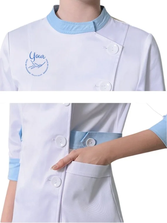 Signature Front-Button Salon Uniform Set